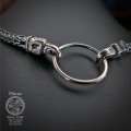 Silver Chain with Hugin i Munin Ravens Heads SH1.jpg