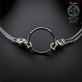 Silver Chain with Hugin i Munin Ravens Heads SH2.jpg
