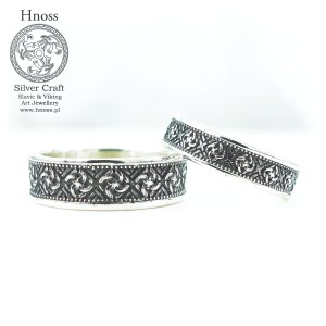 Krajka Swadziebnik srebrne obrączki ślubne