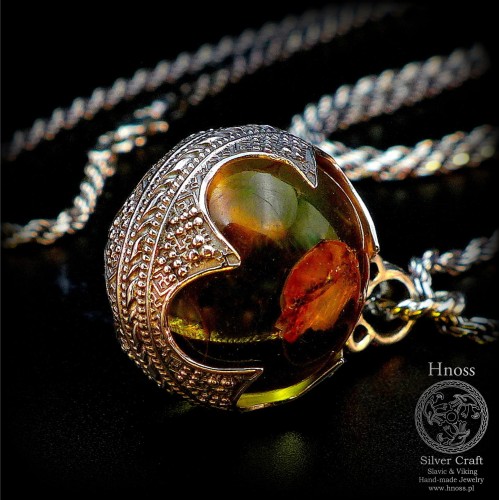 Amber Ball with Silver Cover SH 11.jpg