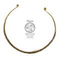 Naszyjnik z Brązu Grzywnia - Torque Viking Neck Ring - Totenkrone z Hnoss Silver Craft.jpg