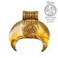 Lunula z brązu wisior Hnoss Silver Craft