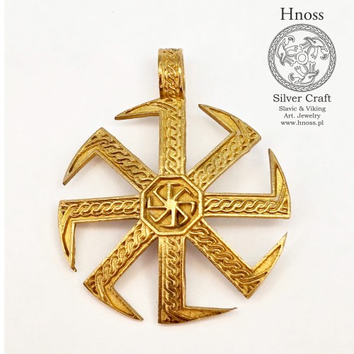 Kolovrat z brązu z Hnoss Silver Craft