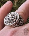 Sygnet srebrny amulet Swadziebnik z Hnoss Silver Craft