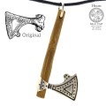 Srebrny Toporek Peruna Amulet Naszyjnik z Hnoss Silver Craft
