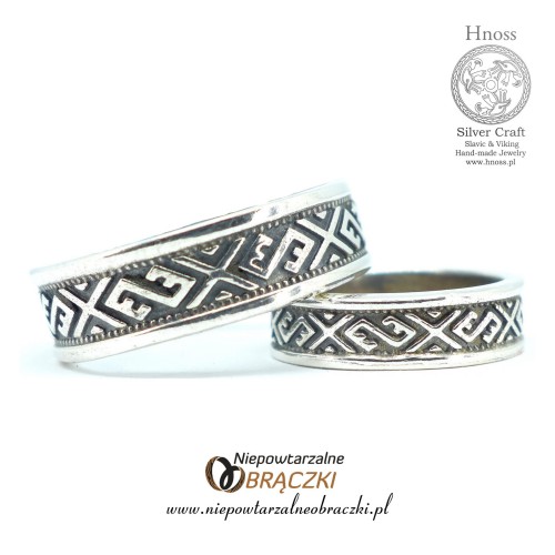 Silver Wedding Rings with Baltic ornaments SH.jpg