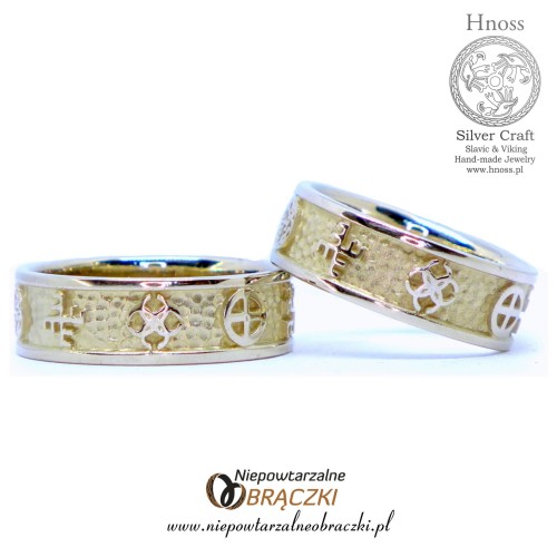 Gold Wedding Rings with Slavic Ornaments SH.jpg
