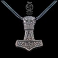 Mjölnir Silver Pendant found at Bredsätra in Öland-Sweden - Viking Age by Hnoss Silver Craft SH 2.jpg