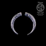 Pierścień Reko srebrny amulet Haćki, Podlasie