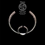 Srebrny zestaw Reko Bransoleta Trąbkowa i pierścień Haćki, Podlasie