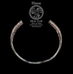 Bransoleta Trąbkowa Reko srebrna Haćki, Podlasie