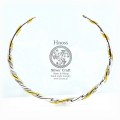Silver & Brass Lunula Bracelet SH.jpg