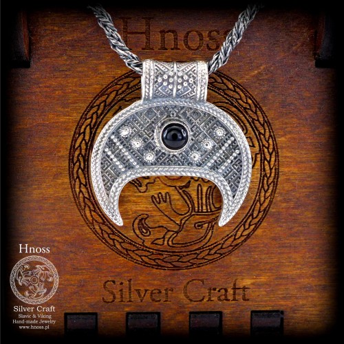 Silver Lunula Necklaces with Slavic Ornaments & Onyx  SH.jpg