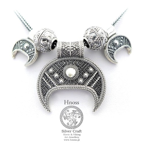 3 Lunula Necklace